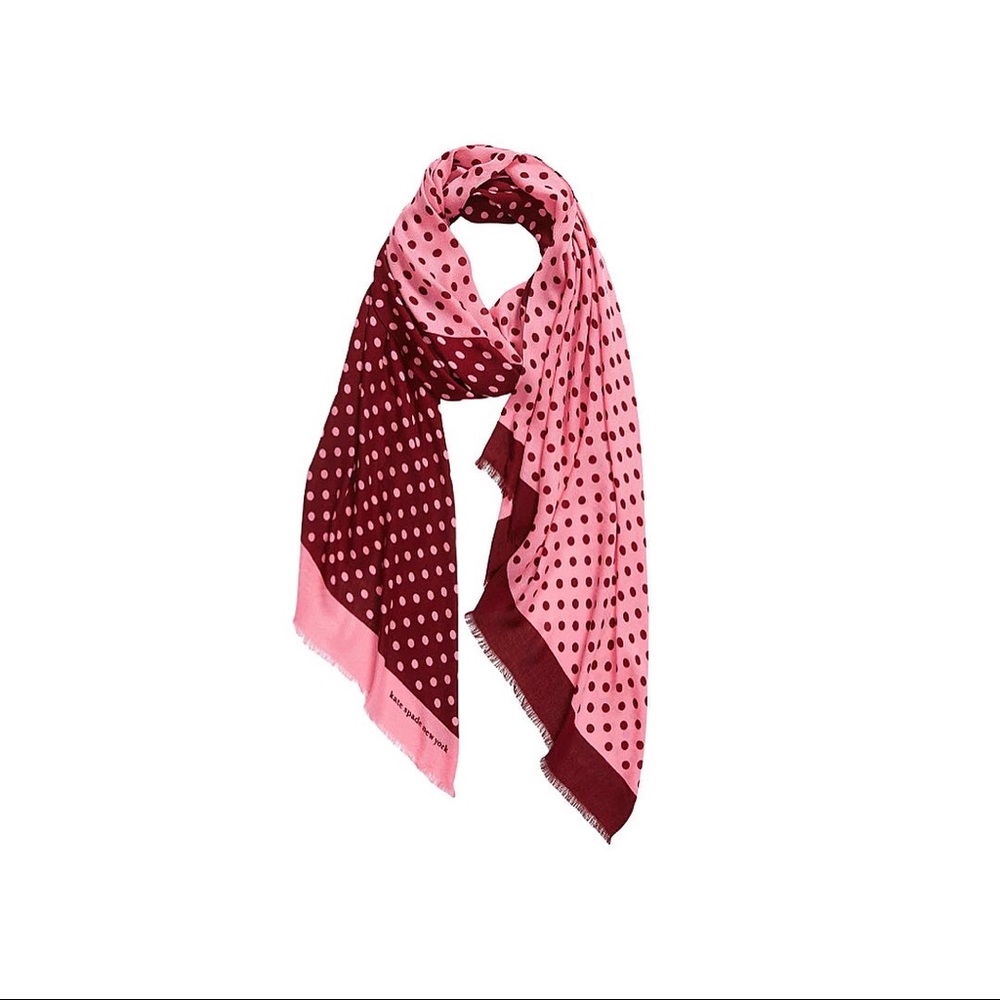 KATE SPADE | NWT Lia Dot Scarf